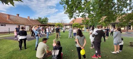 skupno druženje na prvi vrtčev dan, 1.9.2023